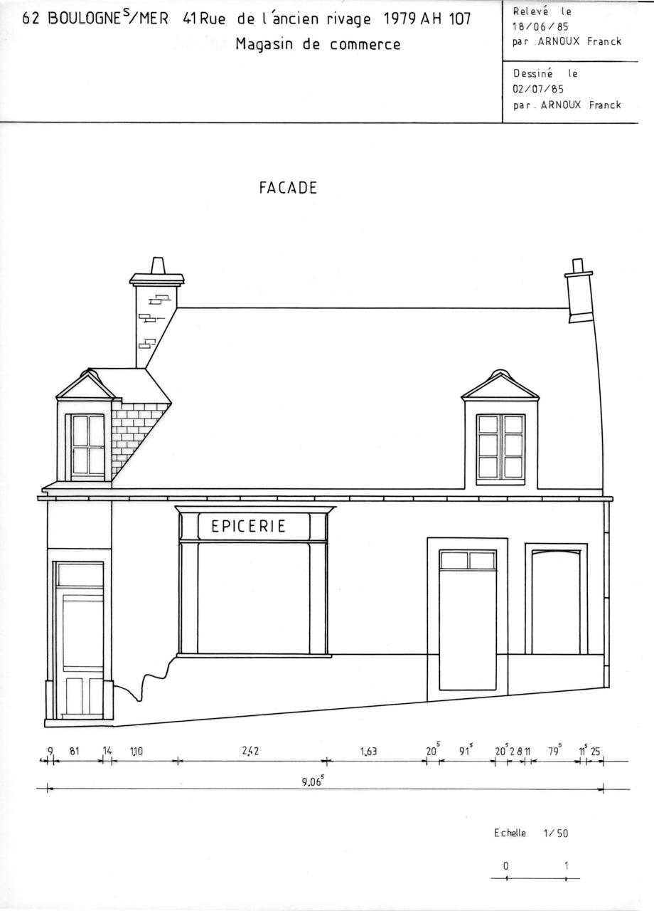 Magasin de commerce (détruit)