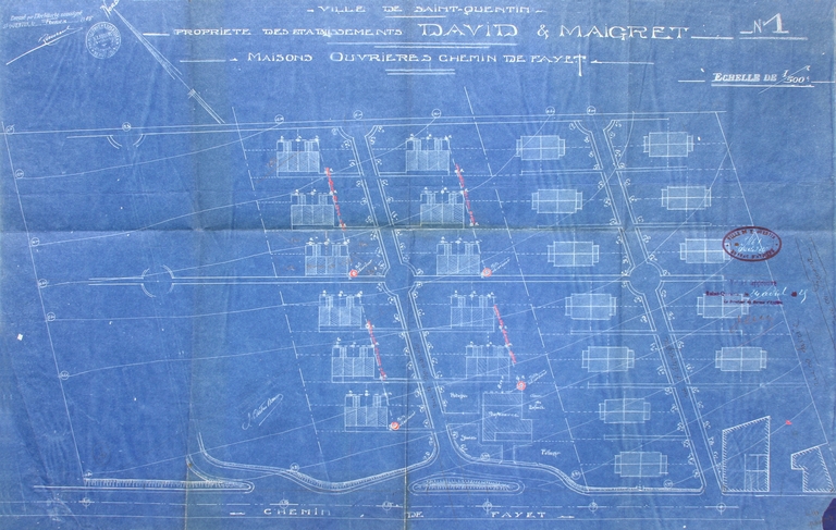 Cité ouvrière Dambrun, puis David et Maigret, à Saint-Quentin