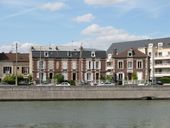 Anciennes maisons d'employés de la Société de la Vieille-Montagne à Creil