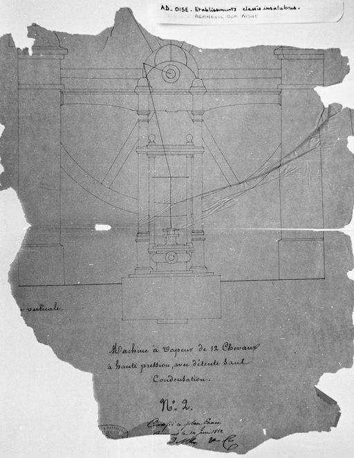 Ancienne sucrerie de betteraves Mils et Cie, puis SA Sucrière de Berneuil-sur-Aisne, puis Sucrerie et Distillerie de l'Aisne