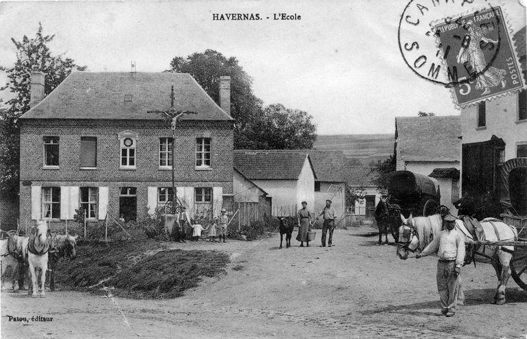 École primaire et mairie d'Havernas