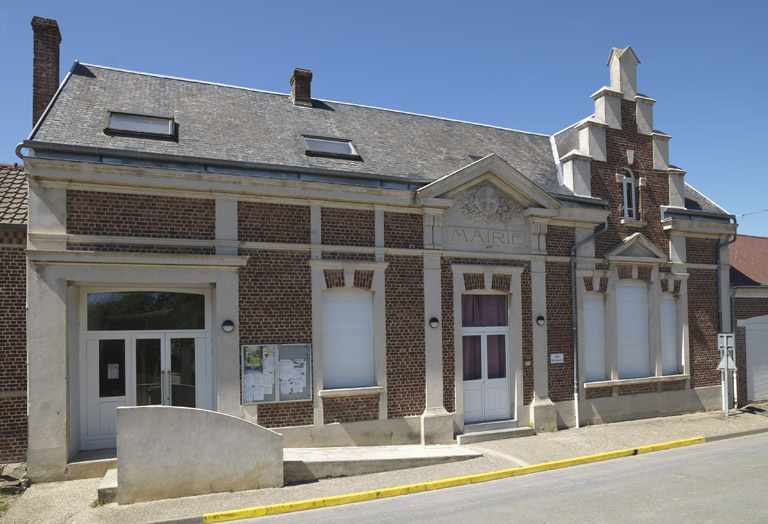 Ancienne école primaire de filles, puis mairie de Morchain