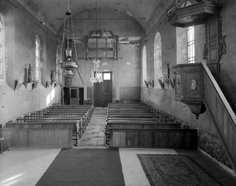 Le mobilier de l'église paroissiale Saint-Sulpice de Bavelincourt