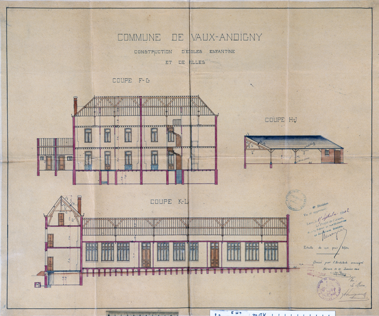 Ecole primaire de Vaux-Andigny (ancienne école primaire de filles)