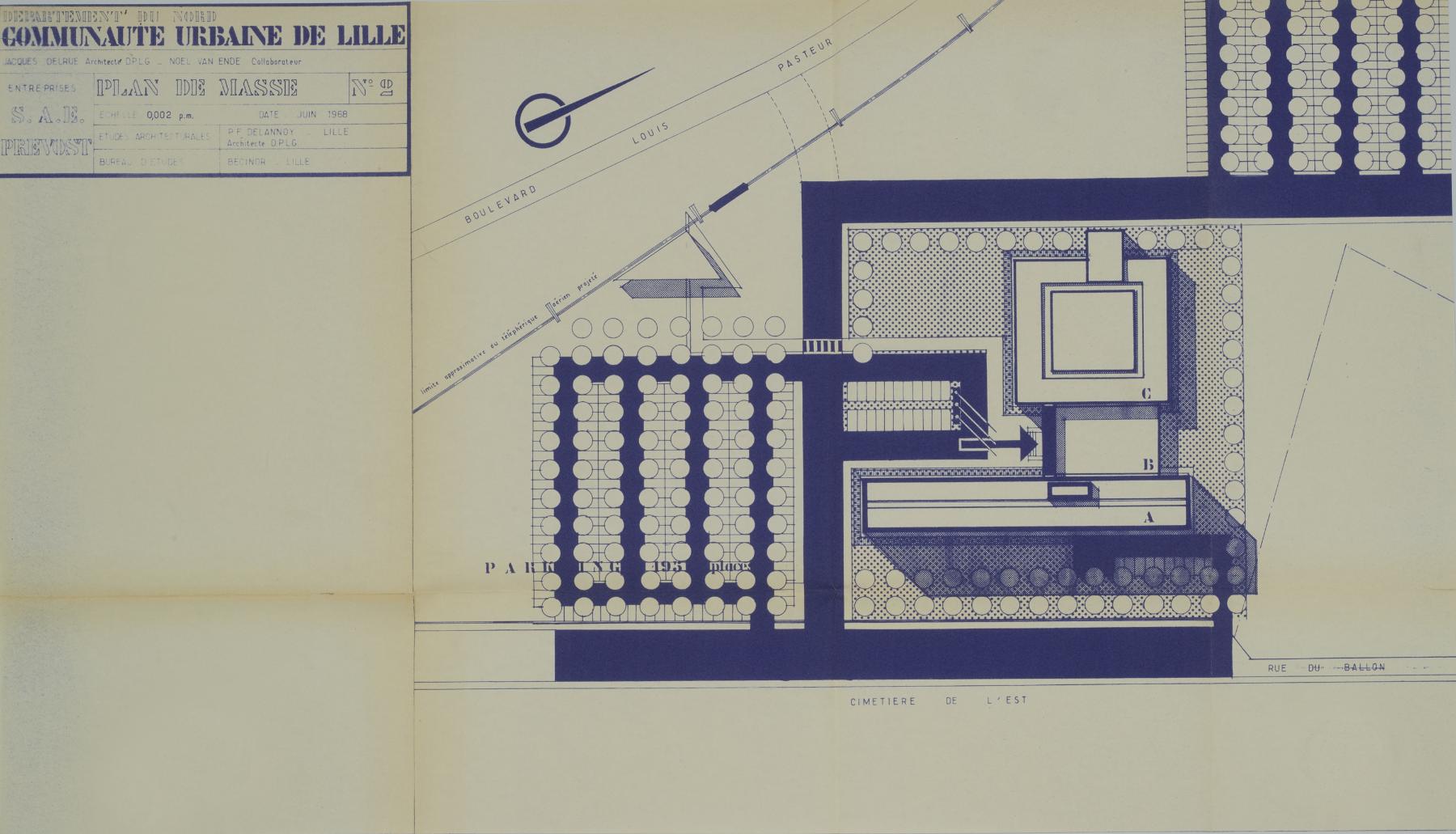 Ancien hôtel communautaire de la Communauté Urbaine de Lille (CUDL), dit siège de la Métropole Européenne de Lille (MEL)