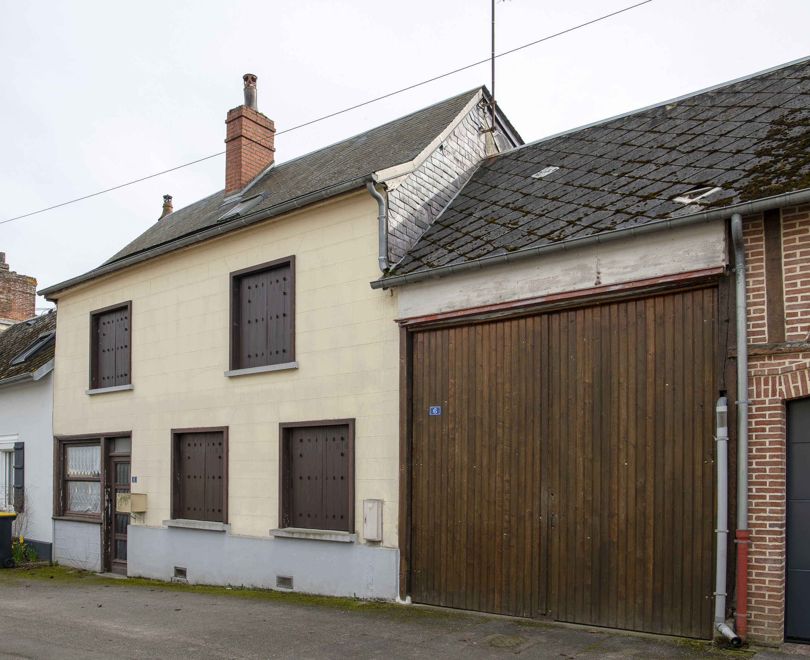 L'habitat du village de Bonneuil-les-Eaux