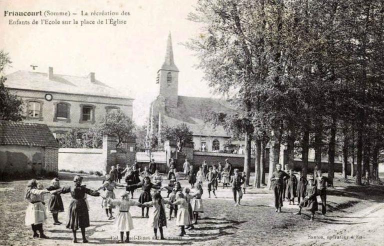 Ancienne école primaire mixte et mairie de Friaucourt (actuellement mairie)