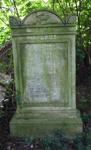 Tombeau (sarcophage) des familles Lemerchier de Gonnelieu-Gaudefroy de Roisel et Génin et enclos funéraire Desprez