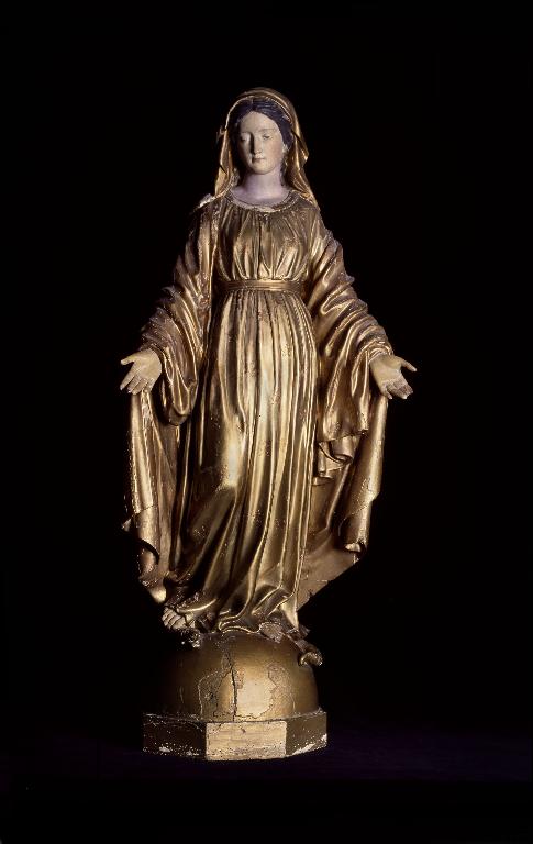 Statue (petite nature) : l'Immaculée Conception