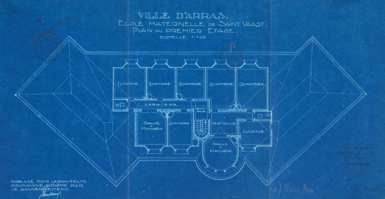 École maternelle Séverine (ancienne salle d'asile puis école maternelle Saint-Vaast)