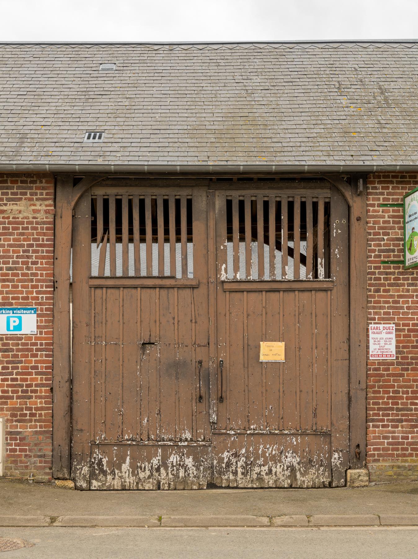 L'habitat du village de Montreuil-sur-Brêche