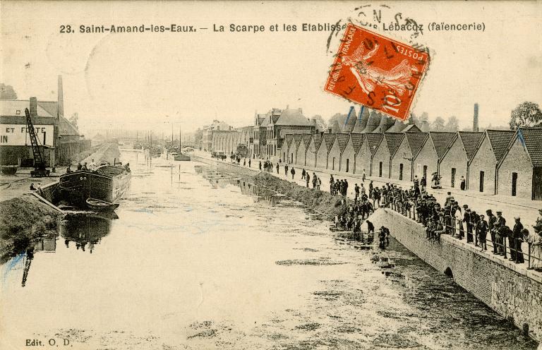 Les anciennes faïenceries de Saint-Amand-les-Eaux