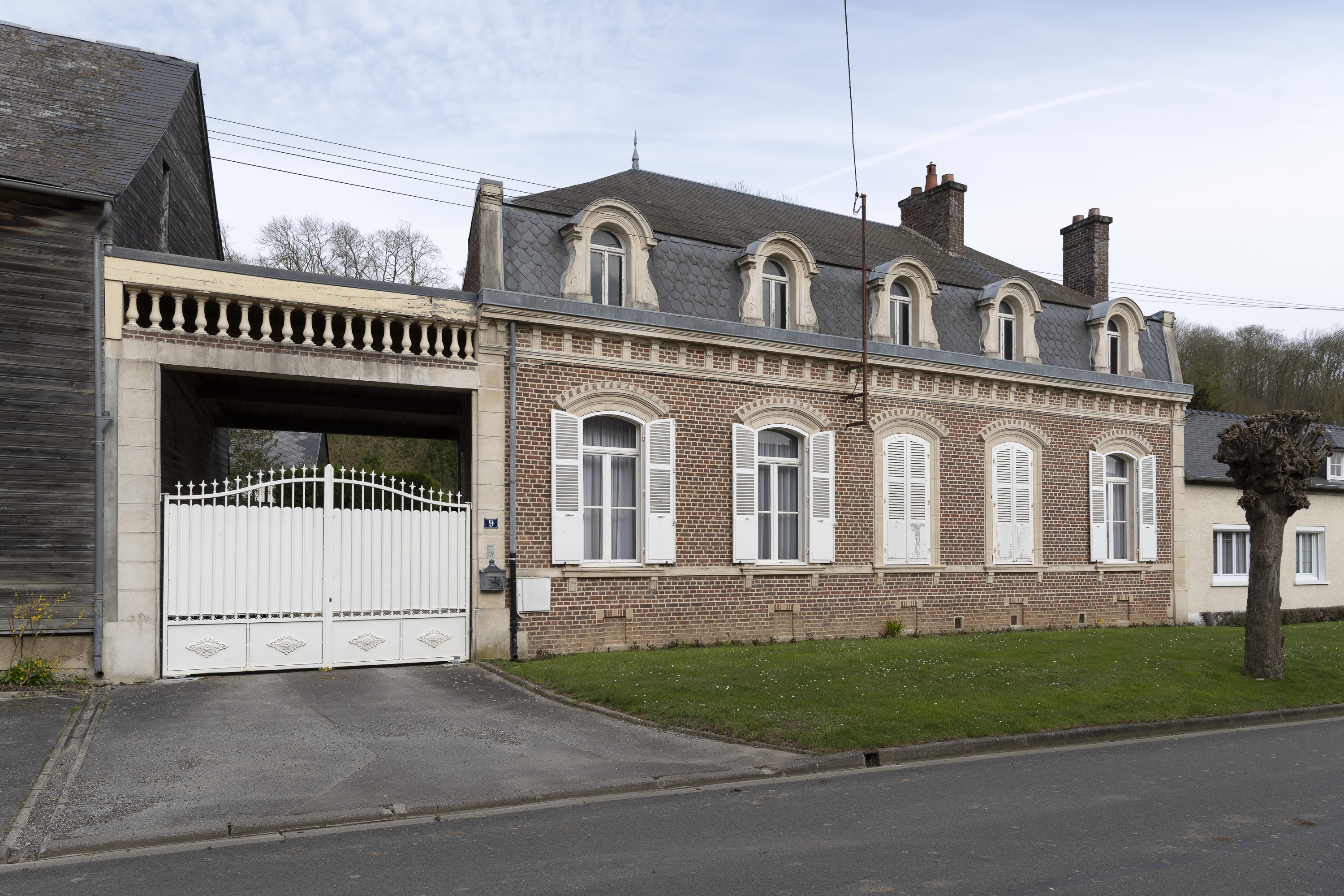 L'habitat du village de Bonneuil-les-Eaux