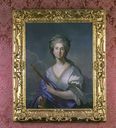 Tableau et cadre : Portrait en buste de la Clairon