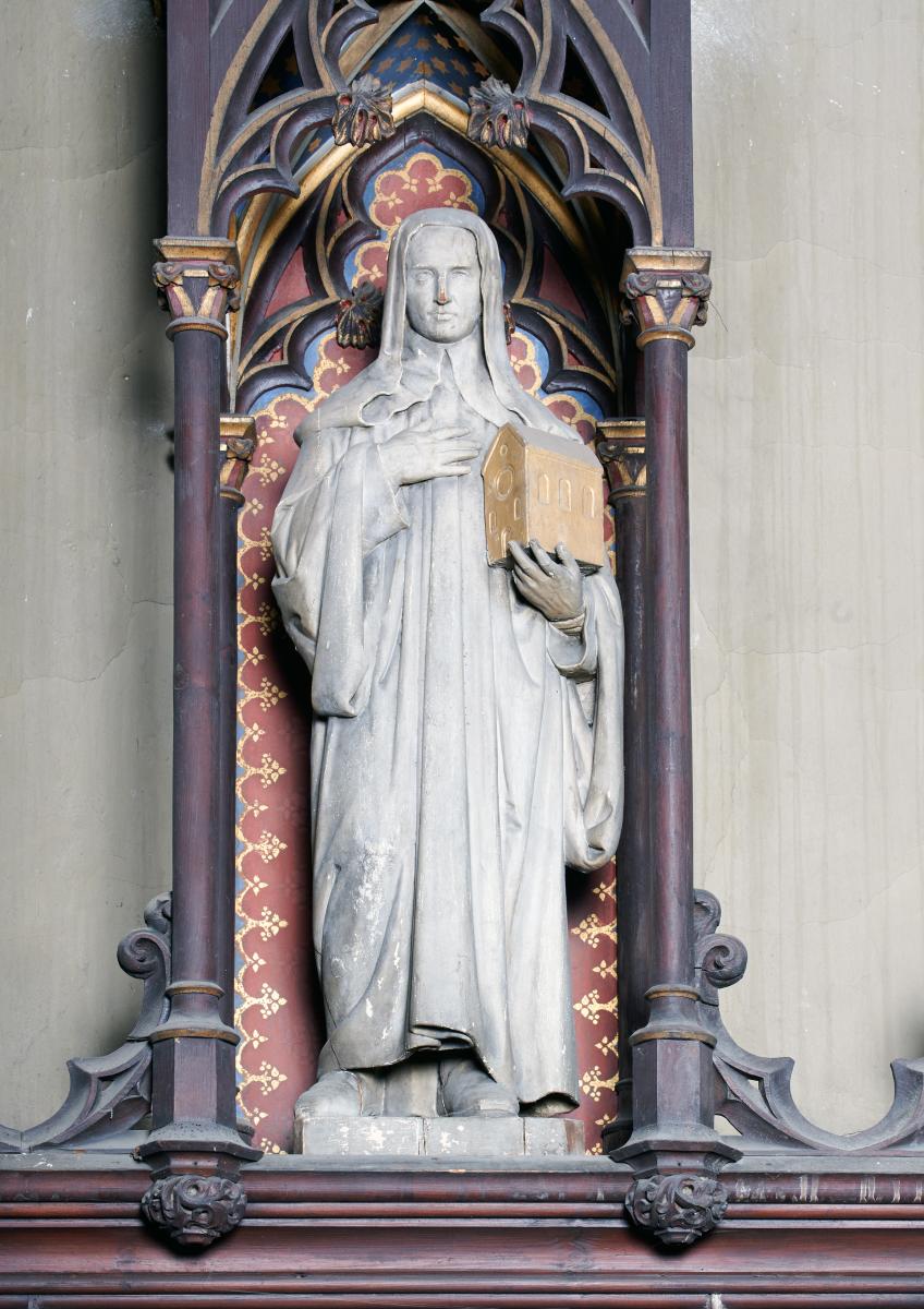 Statues de la chapelle Saint-Edmund