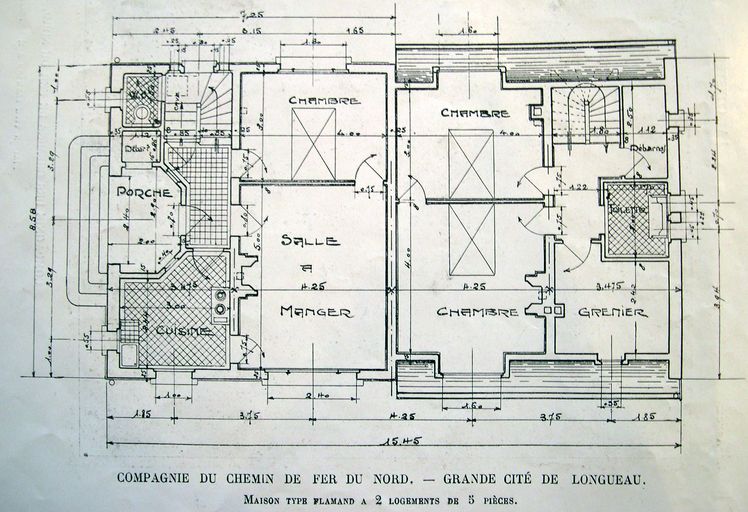 Cité jardin de la Compagnie des Chemins de fer du Nord, dite cité de la Gare, cité du Plateau, Grande Cité ou cité de Longueau