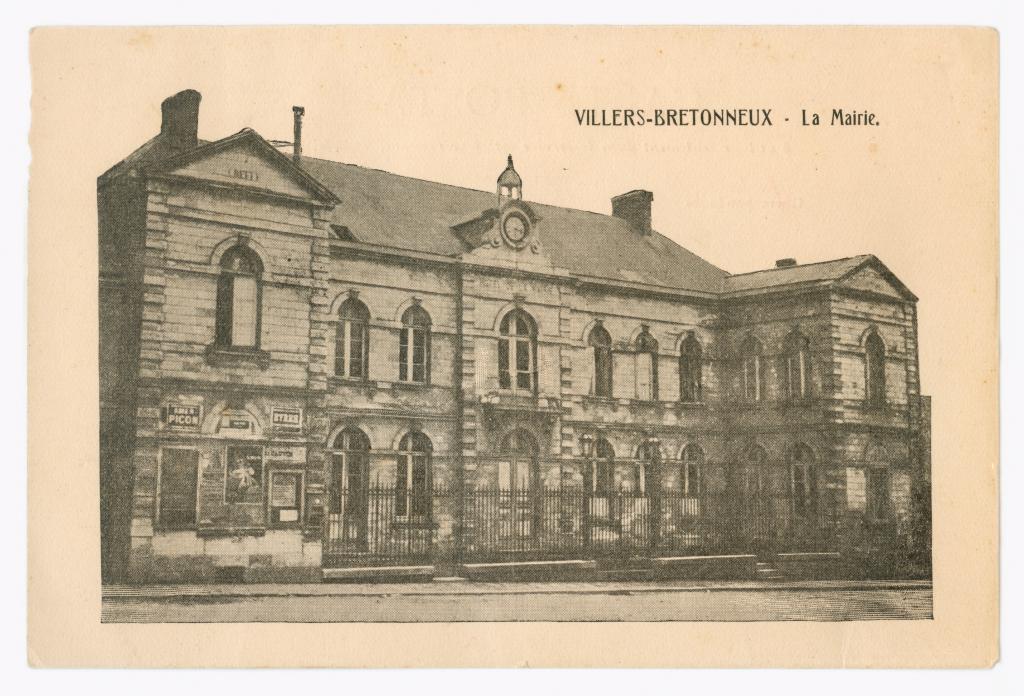 Ancien hôtel de la mairie de Villers-Bretonneux (détruit)