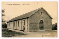 Villers-Bretonneux. L'église provisoire. Carte postale, vers 1920 (Coll. part. Drillancourt).