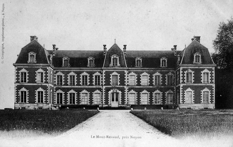 Ancienne abbaye de chartreux Saint-Louis dite Abbaye du Mont Renaud (détuite), puis château