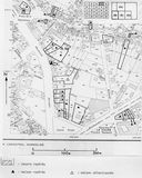 Carte d'enregistrement du repérage des hôtels-maisons : faubourgs. Extrait du P.C.N. 1974, Noyon-Pont-l'Evêque, coupure 4b, 1/2000e.