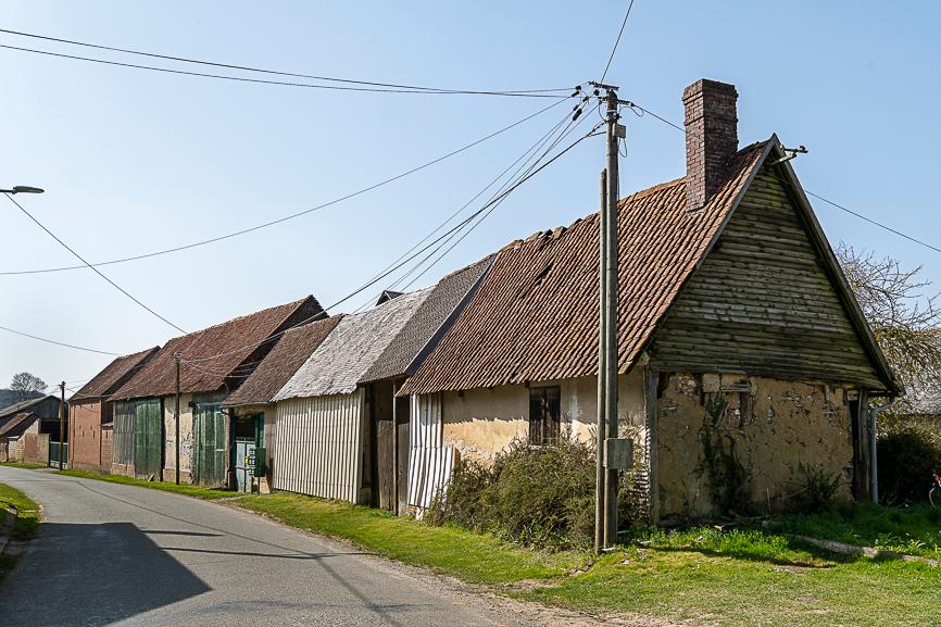 L'habitat du hameau de Fresneaux