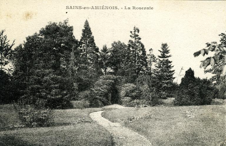 Ancienne gendarmerie de Sains, puis demeure, dite la Roseraie