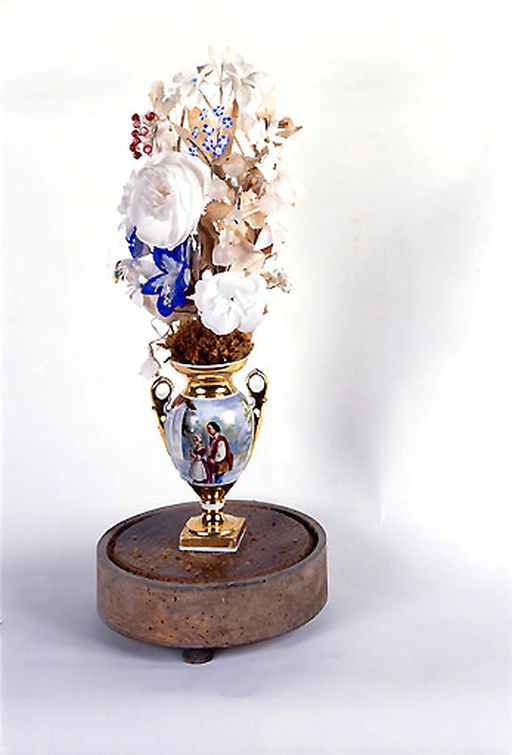 Paire de vases-bouquets d'autel de style Louis-Philippe