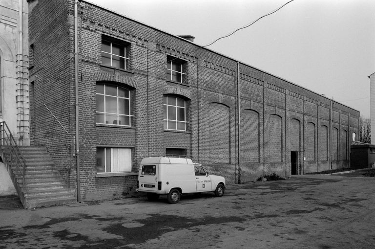 Atelier de fabrication est, en 1991 : élévation est.