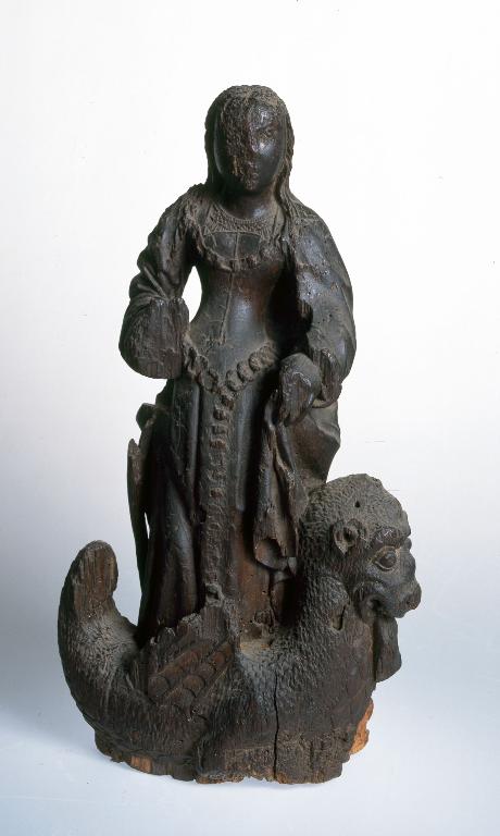 Statuette : Sainte Marguerite d'Antioche