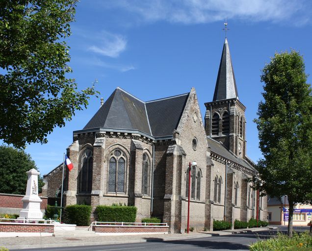 Église paroissiale Saint-Nicolas et ancien cimetière de Ville-le-Marclet