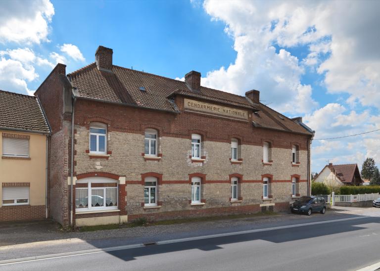 Ancienne fabrique Guillouard-Delacour devenue gendarmerie de Villers-Bretonneux