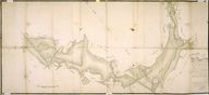 Plan de délimitation des marais de Ponthoile et de Noyelles au 19e siècle.