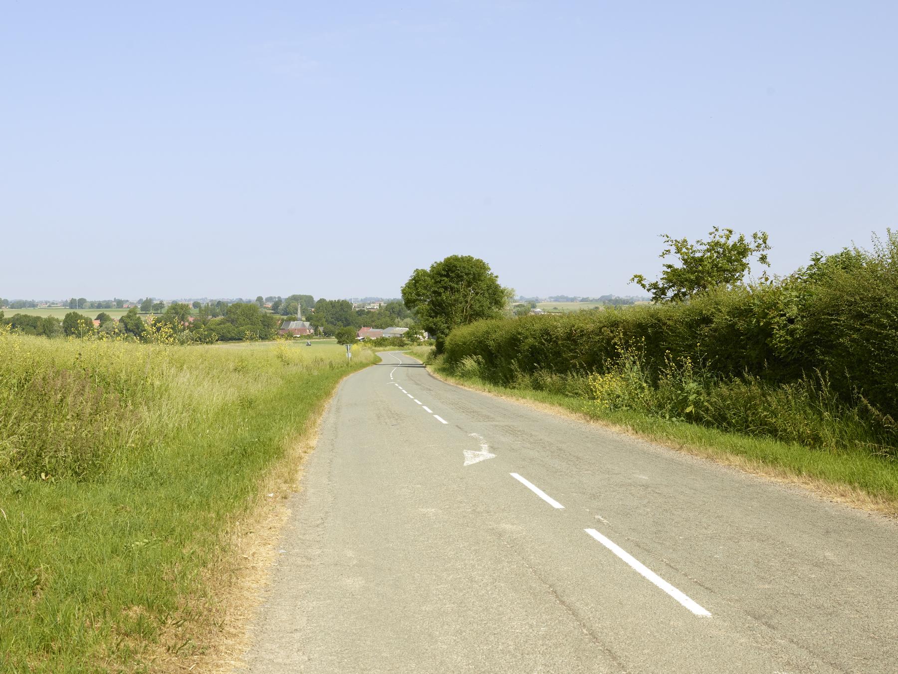 Le canton de Cassel : le territoire de la commune d'Ochtezeele
