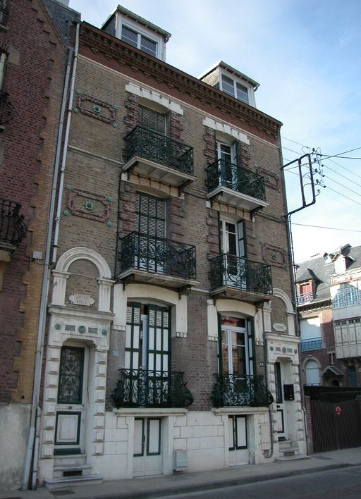 Maison à deux logements accolés, dite Simple Asile et Yvonne