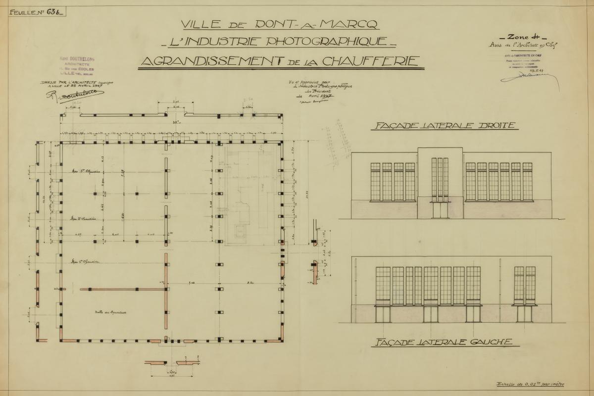 Usine de produits photographiques et cinématographiques S.A. L'industrie photographique, puis Agfa-Gevaert