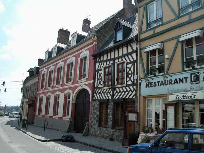 Le quartier de la Ville-Basse à Saint-Valery-sur-Somme