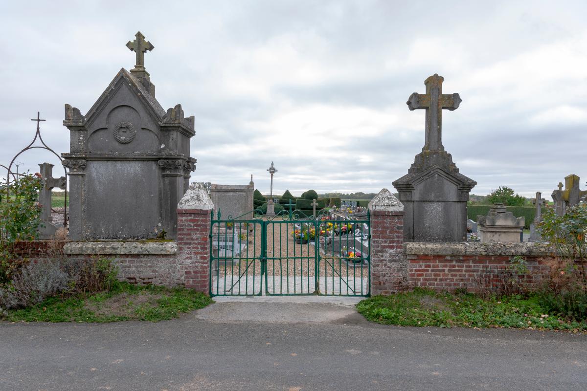 Le cimetière communal d'Abbeville-Saint-Lucien