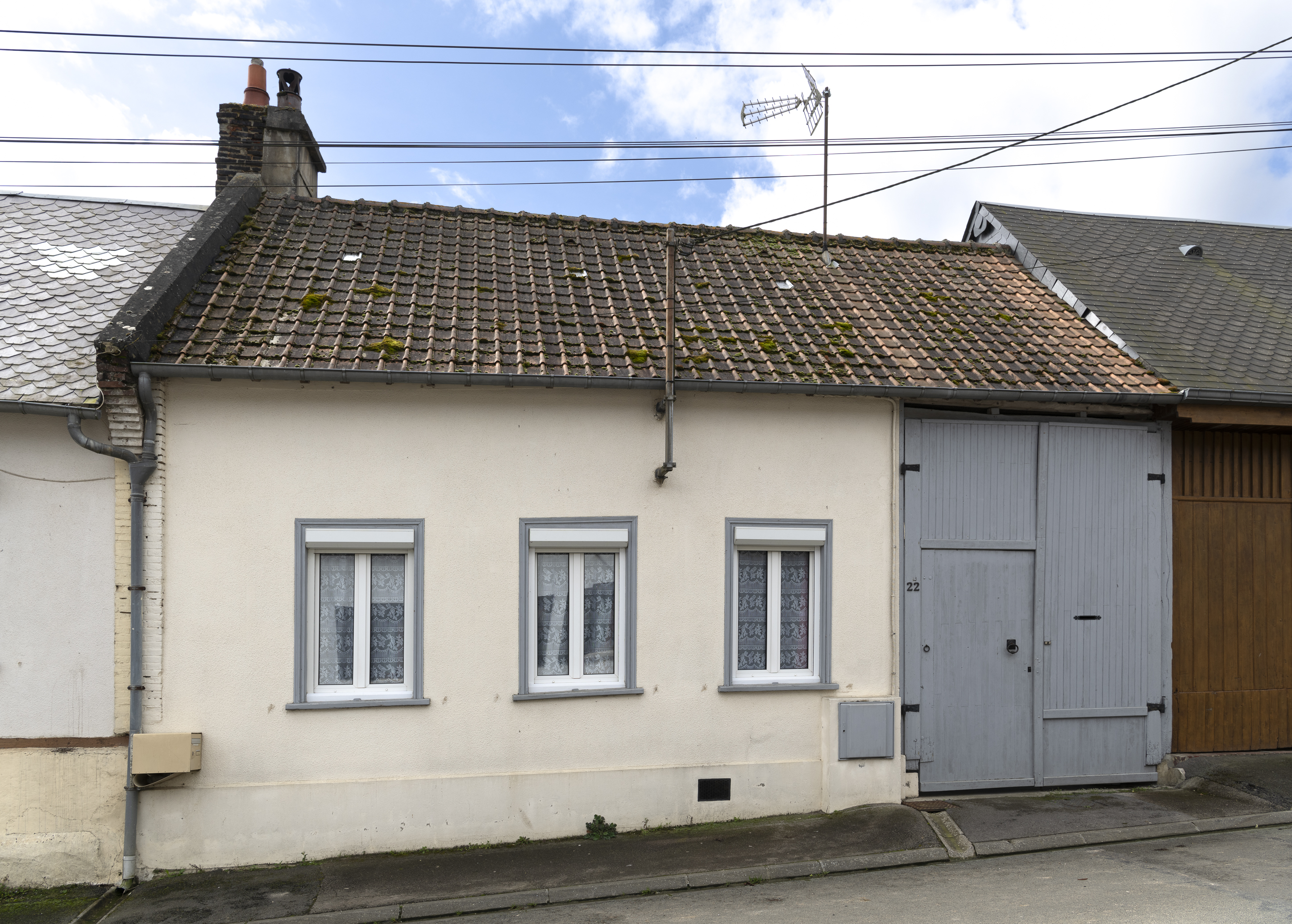 L'habitat du village de Bonneuil-les-Eaux