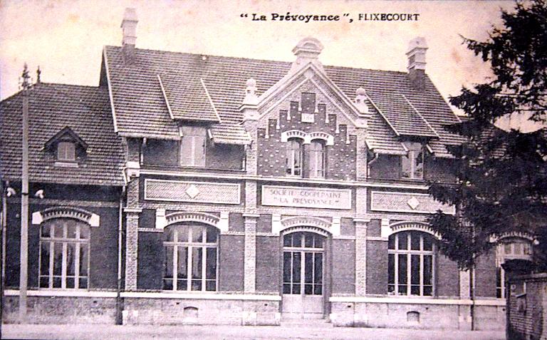 Ancien magasin coopératif Saint Frères, dit Prévoyance de Flixecourt