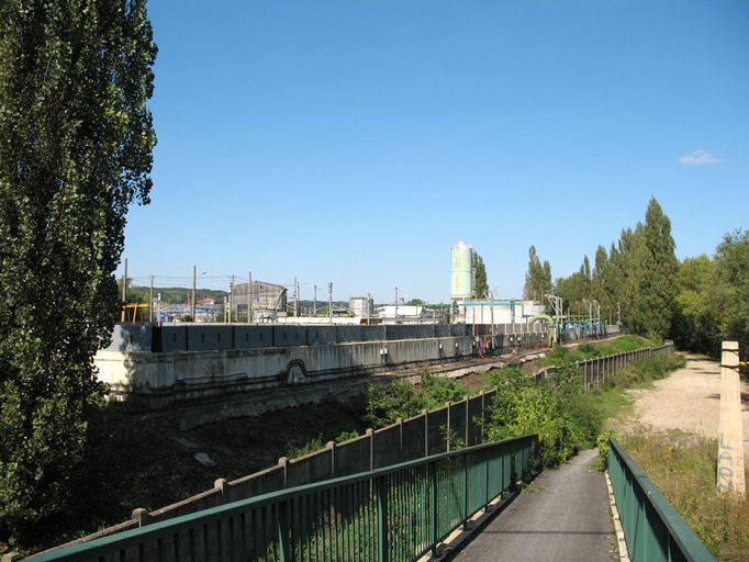 Passerelle Jean-Biondi à Villers-Saint-Paul