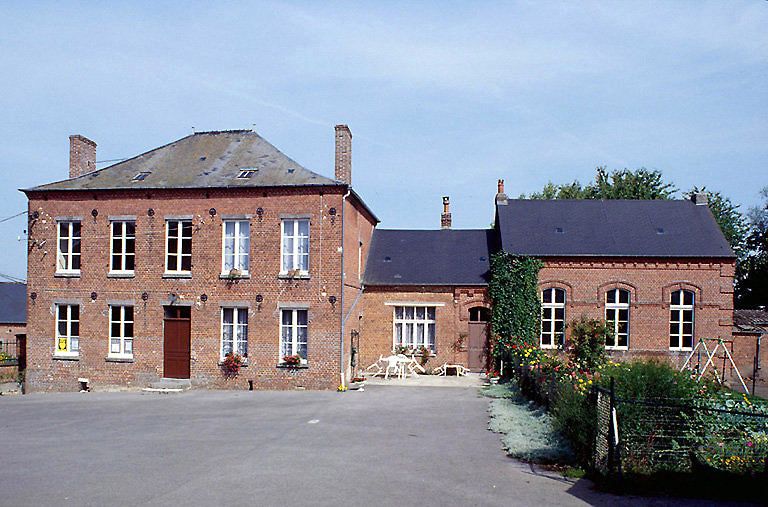 Ancienne ferme, puis mairie-école de Jeantes