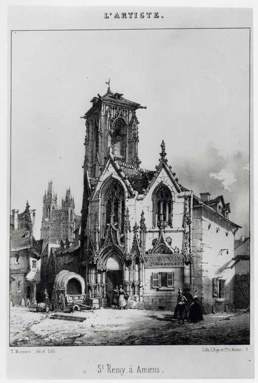 Ancienne église paroissiale et cimetière Saint-Remi d'Amiens (détruits)