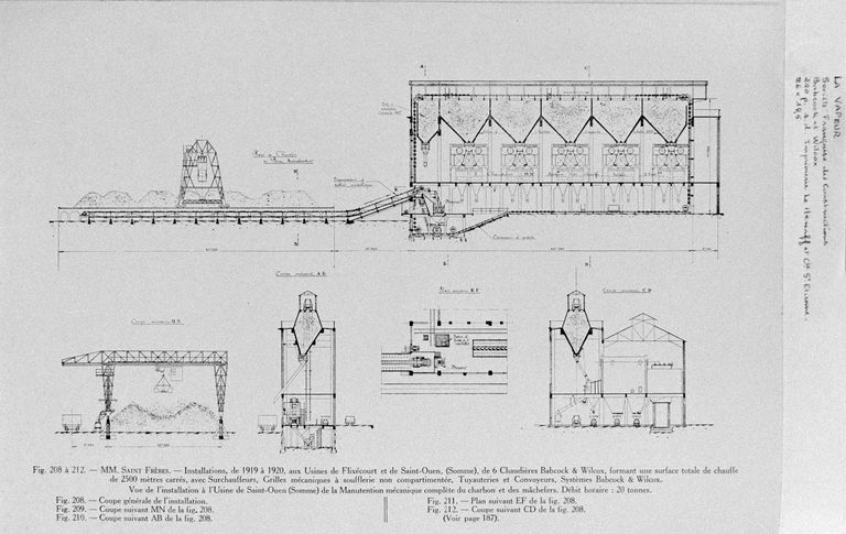 Filature de jute Saint Frères, puis Boussac Saint Frères à Saint-Ouen, devenue corderie, puis usine de fibres artificielles et synthétiques Peaudouce, puis Trioplanex