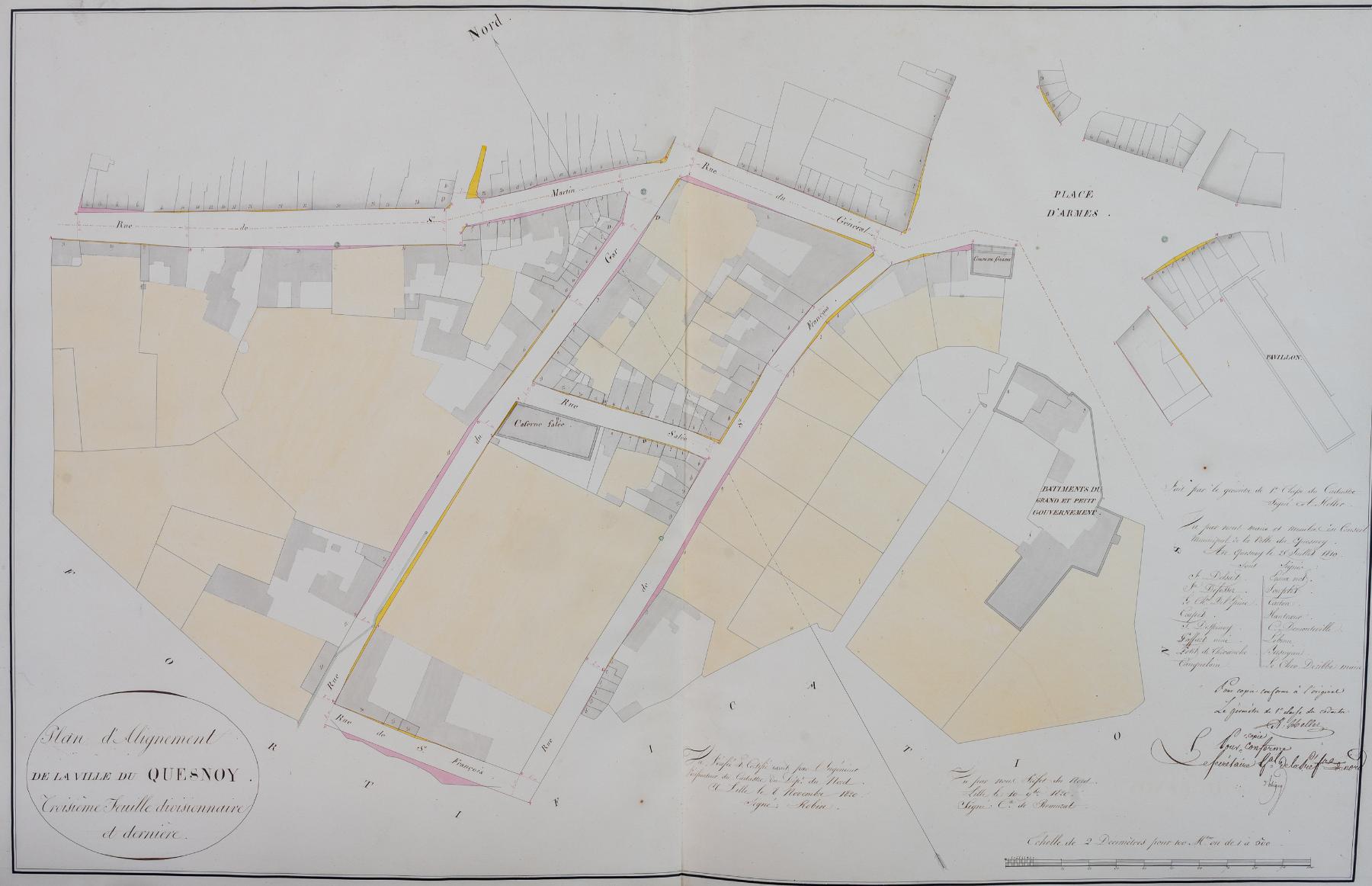 Ancienne caserne de cavalerie, puis gendarmerie, actuellement immeuble à logements