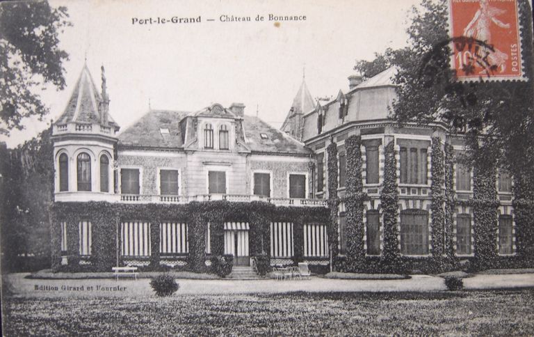 Château de Bonance ou du Bois de Bonance, à Port-le-Grand