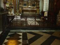 Clôture de la chapelle Saint-Léonard (table de communion)