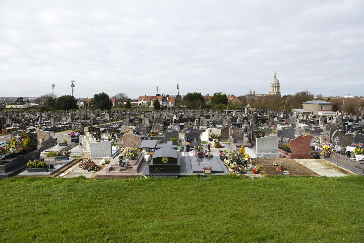 Partie sud du Cimetière de l'Est