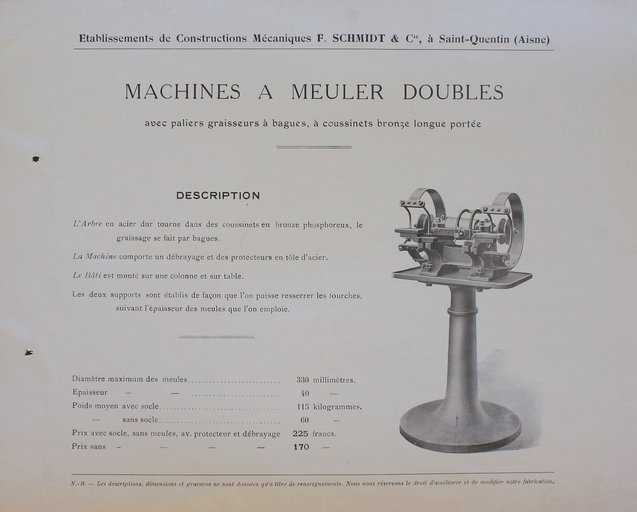 Ancienne usine de construction mécanique et métallique F. Schmidt et Cie, puis Etablissements Métallurgiques Boyer (vestiges)