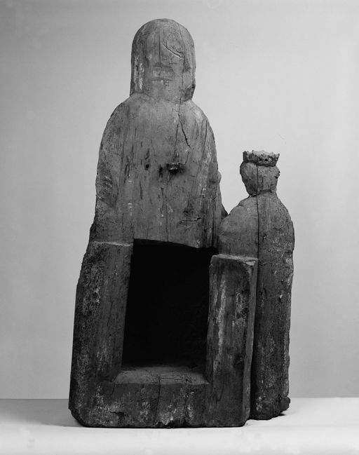 Groupe sculpté (petite nature) : l'Éducation de la Vierge
