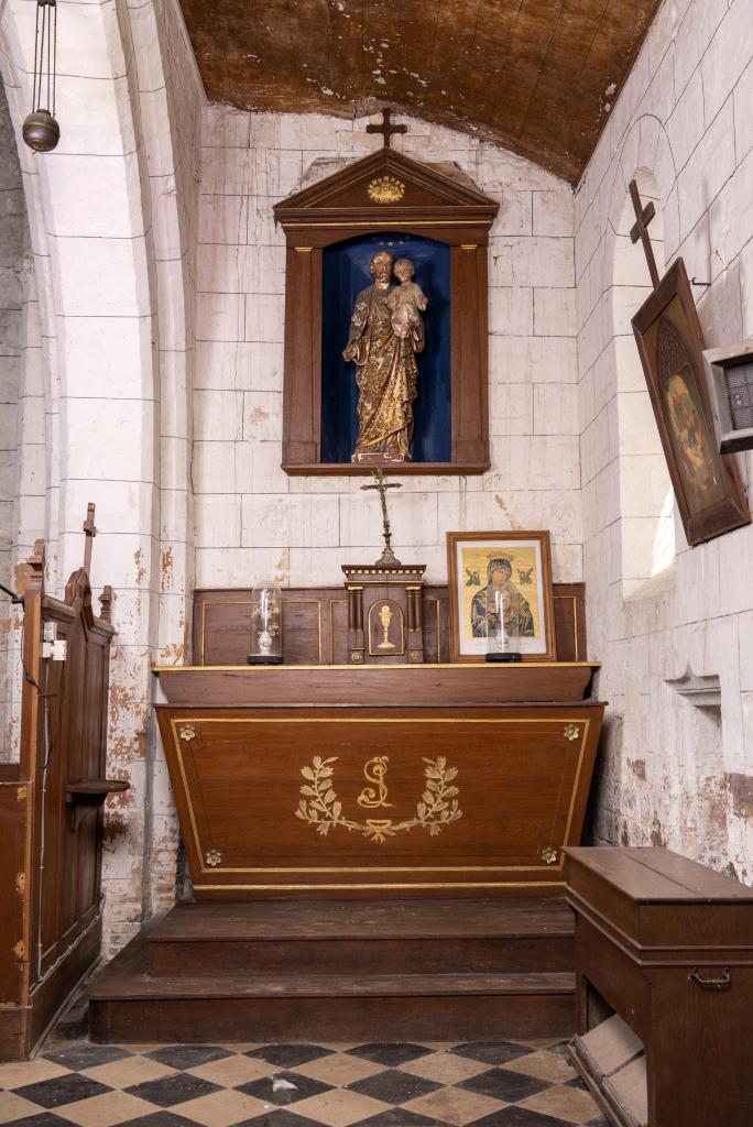 Le mobilier de l'église Saint-Denis de Catheux